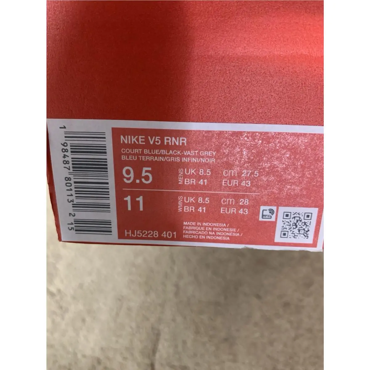 Nike shoes - Nike Court - Court - HJ5228-401 - Blue 19