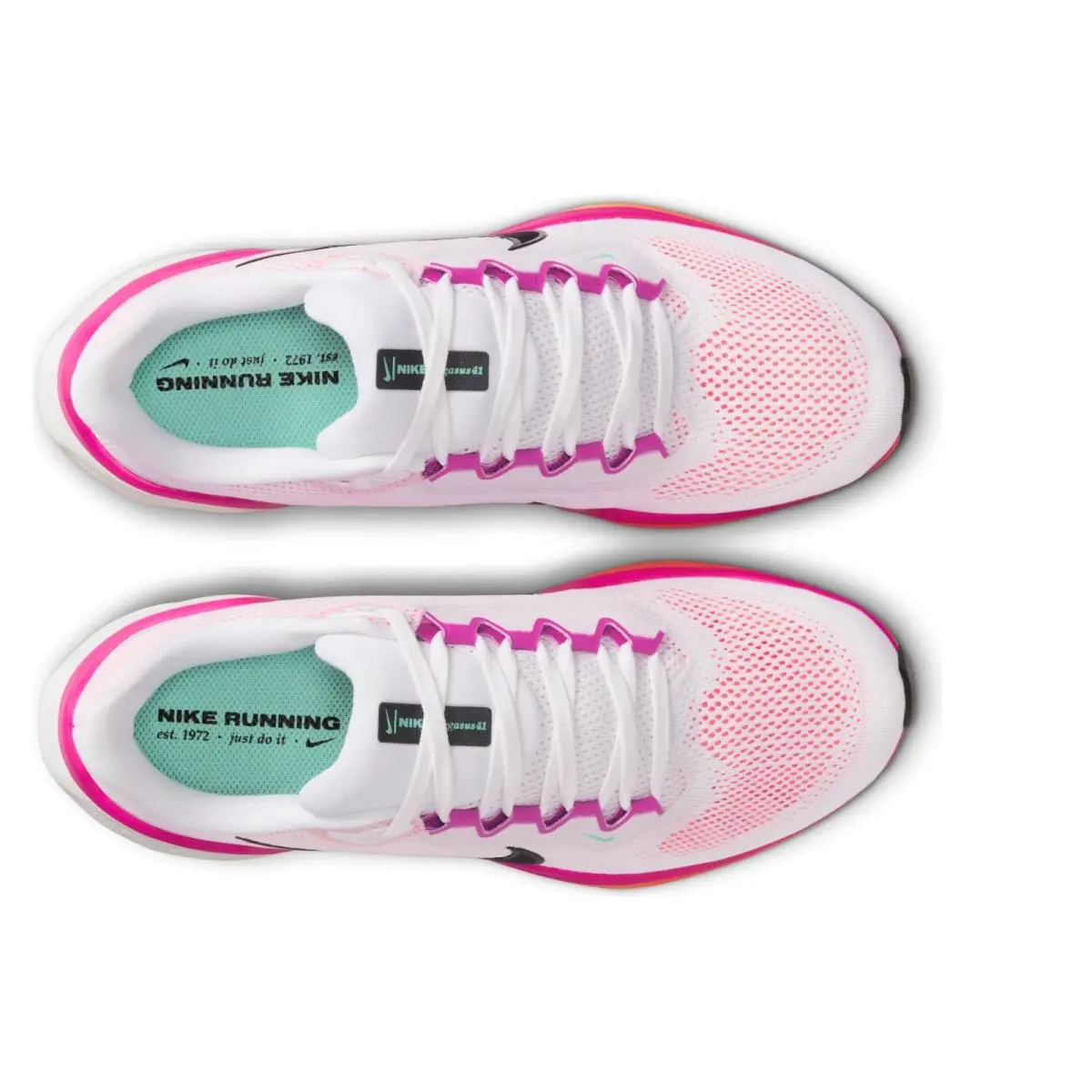 Nike shoes - Wmns Air Zoom Pegasus 41 - FD2723 120 - White Black Fire Pink 7