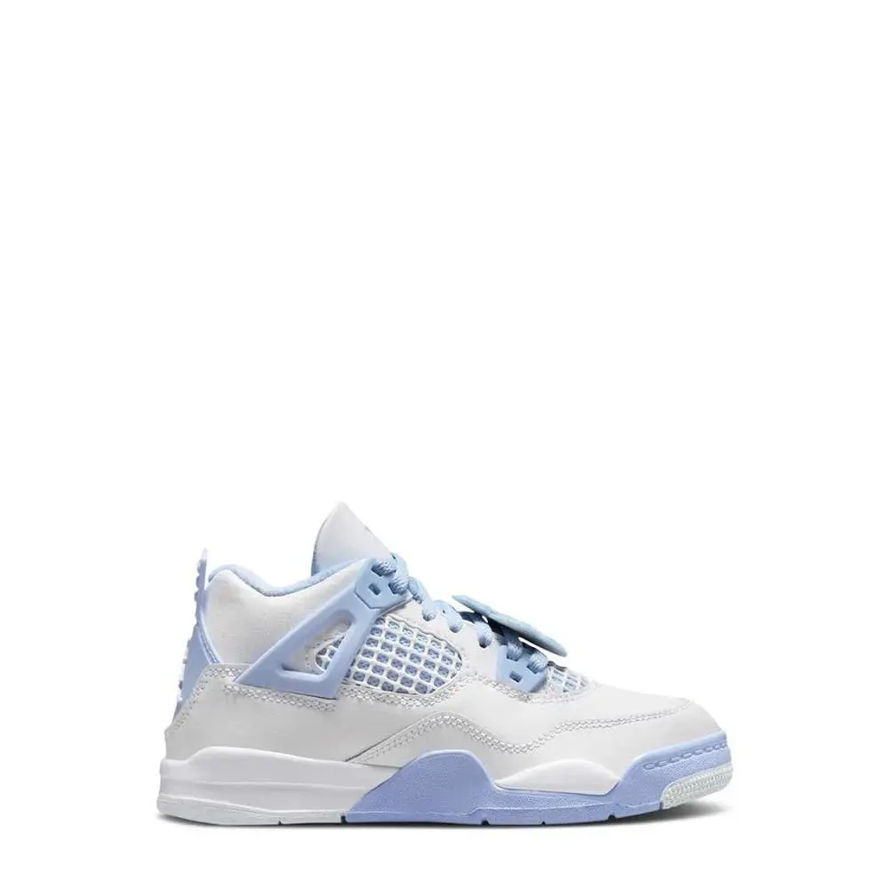 Nike Air Jordan 4 Retro `forget Me Not` Pre-school PS Sneakers