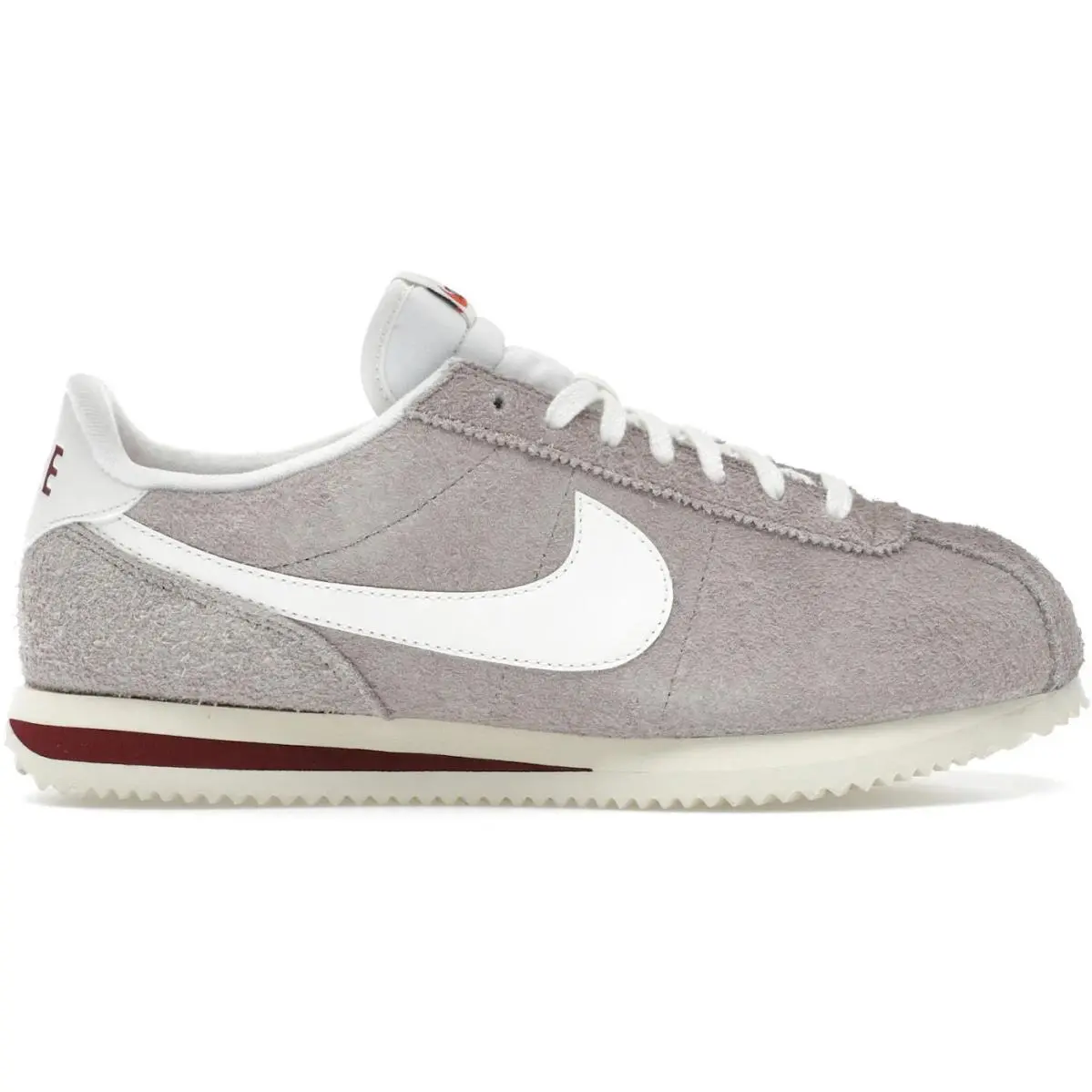 Nike Cortez SE Suede College Grey Dark Team Red Coconut Milk Sail - HF3142-001