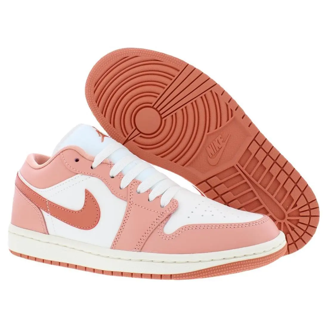 Nike Air Jordan 1 Low Leather Womens Shoes
