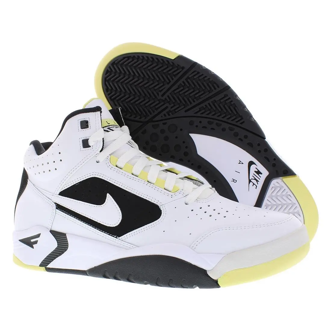 Nike shoes - White/White/Lemon Black, Main: White 4