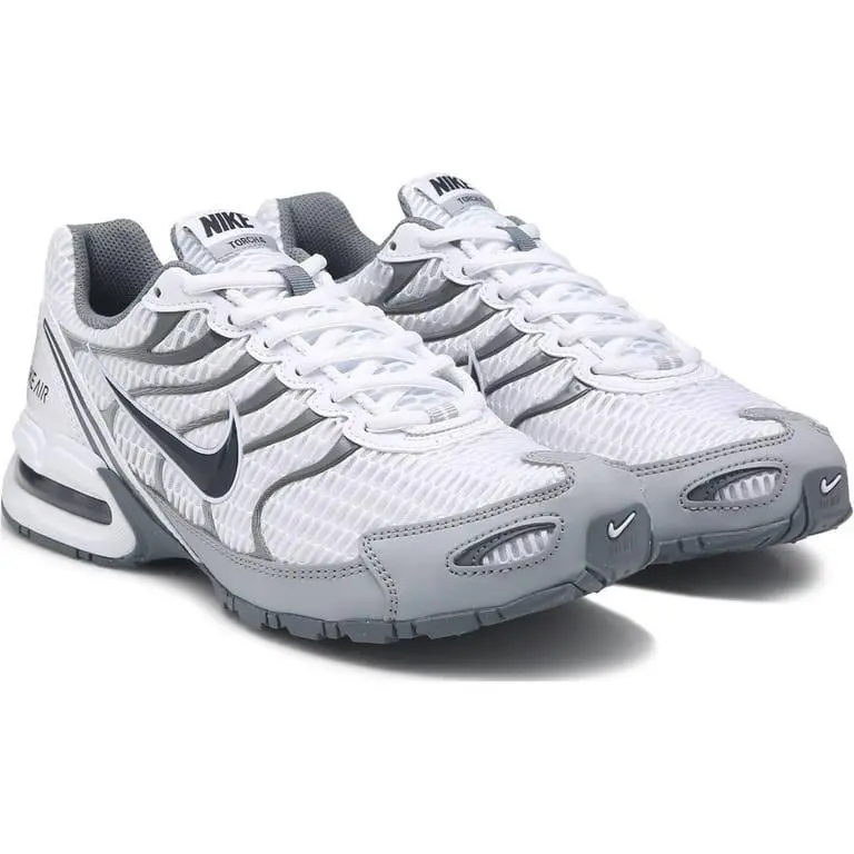 Multisize Nike Air Max Torch 4 Men`s Shoes White/anthracite-wolf Grey 343846 100