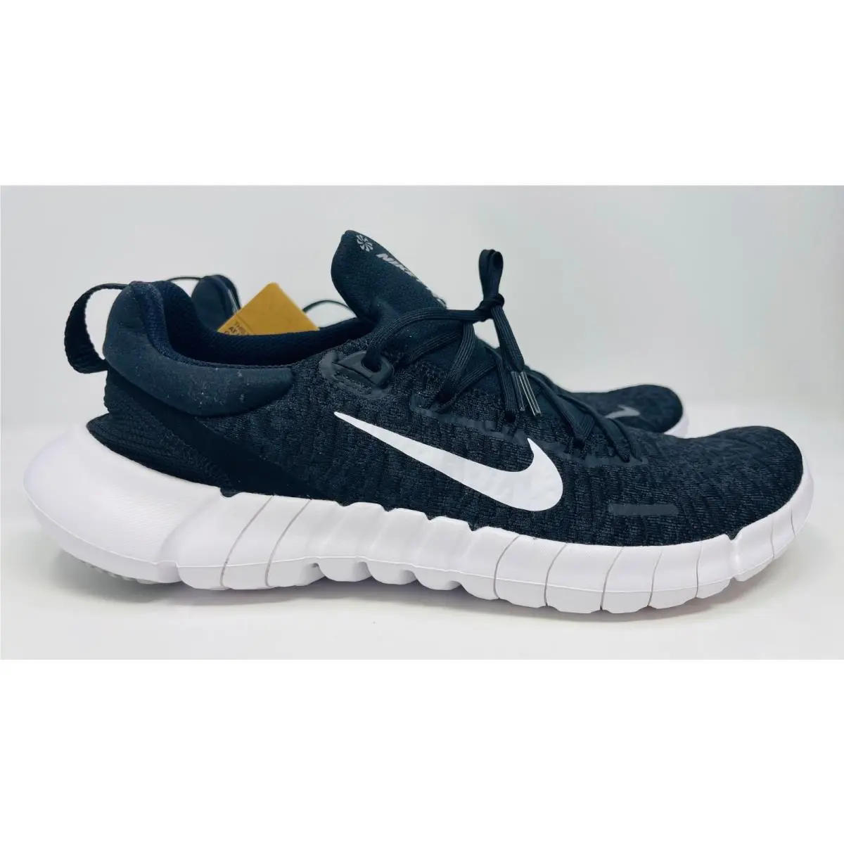 Nike Black/white Free RN 5.0 Next Nature Men’s Sports Shoe Sizes 11 11.5