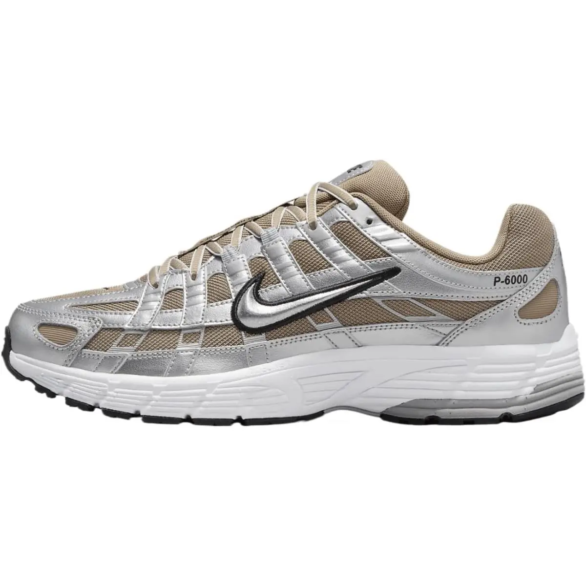 Men`s Nike P-6000 Khaki/metallic Silver HQ3030 200