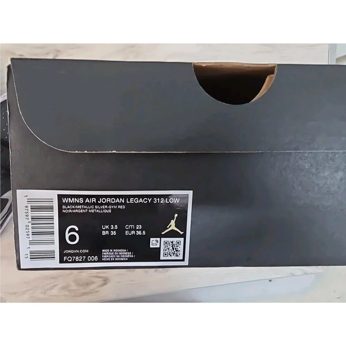 Nike shoes - Jordan Legacy 312 - Legacy - FQ7827-006 - Black 11