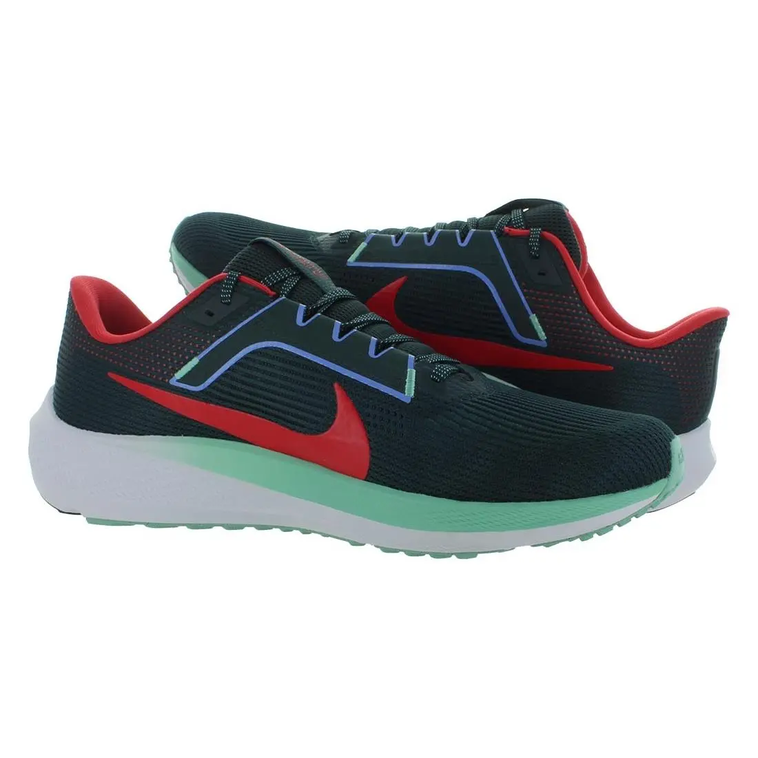 Nike shoes - Deep Jungle/Track Red, Full: Deep Jungle/Track Red 1