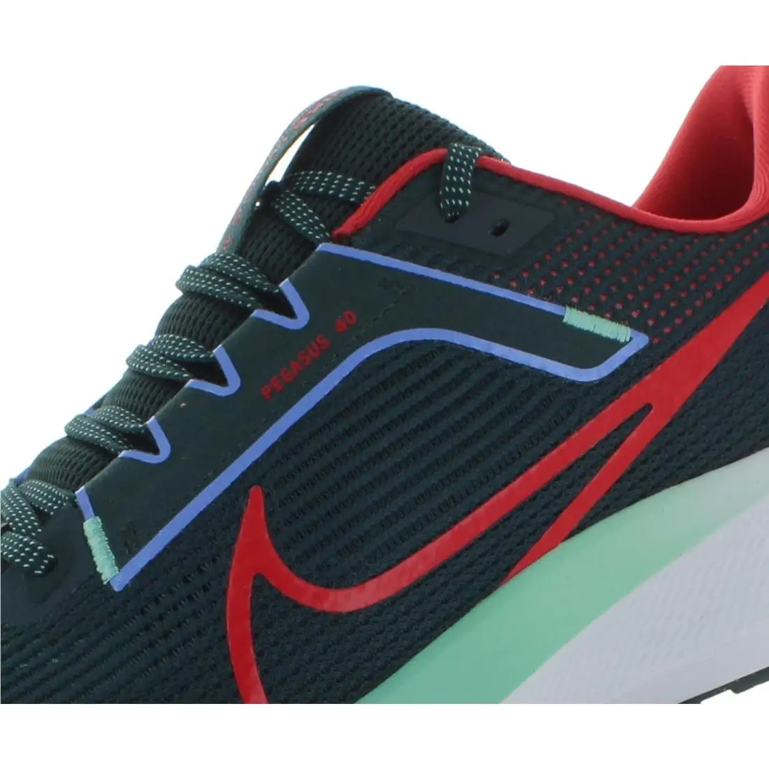 Nike shoes - Deep Jungle/Track Red, Full: Deep Jungle/Track Red 4