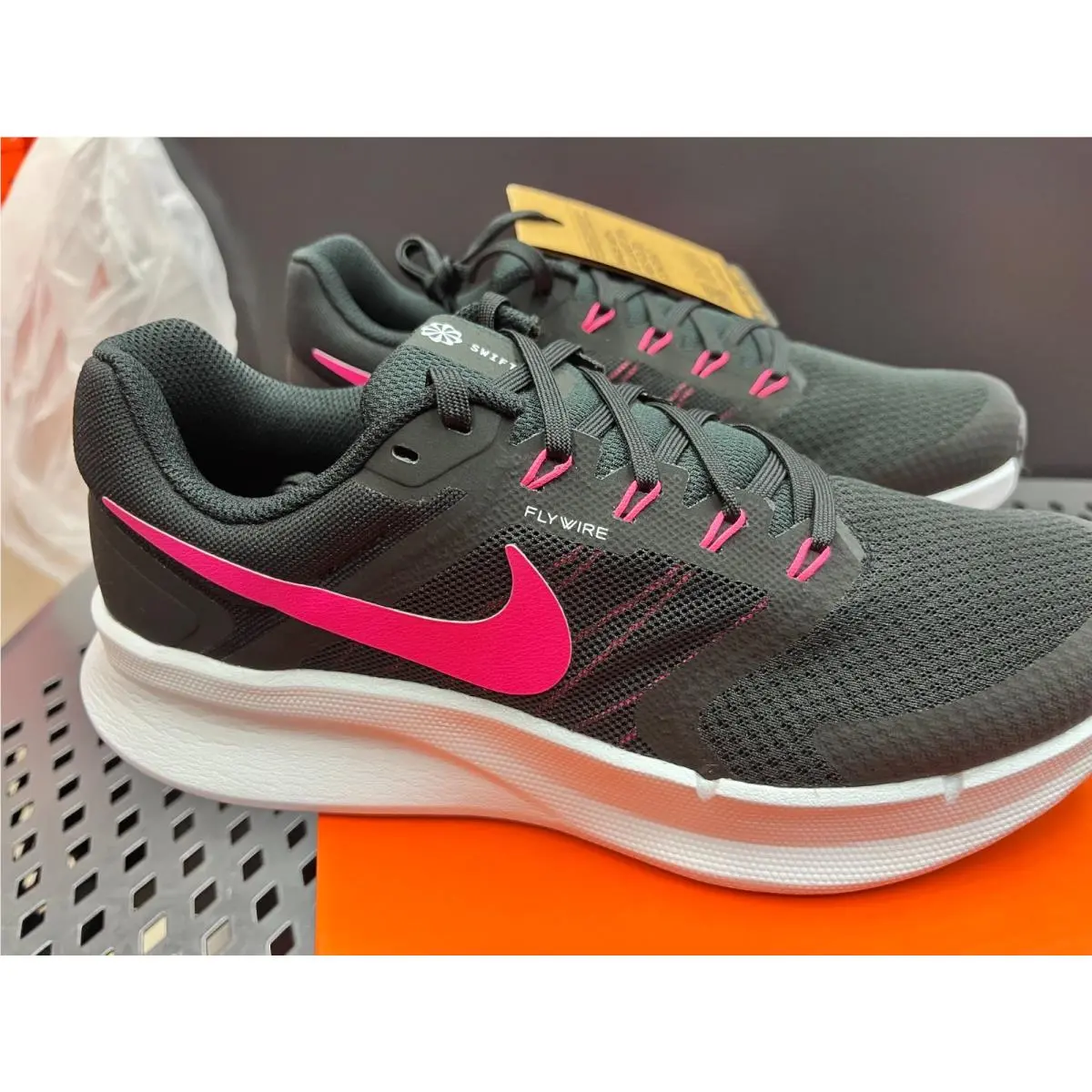 Nike shoes - Nike Run Swift 3 - Run Swift - DR2698-018 - Black/ Hyper Pink 8