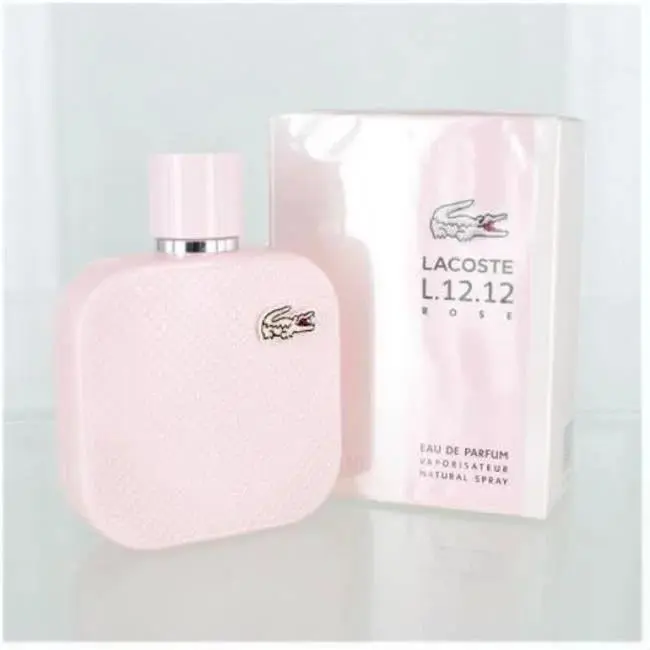 Lacoste Eau de Lacoste L.12.12. Rose Eau de Parfum For Women 3.4 oz