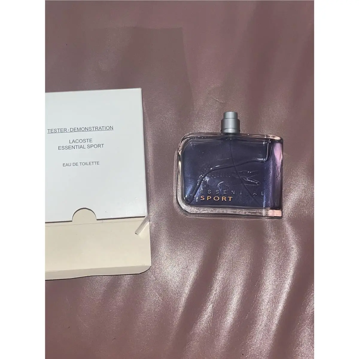 Lacoste Essential Sport 4.2oz 125ml Eau De Toilette Tester Men Rare