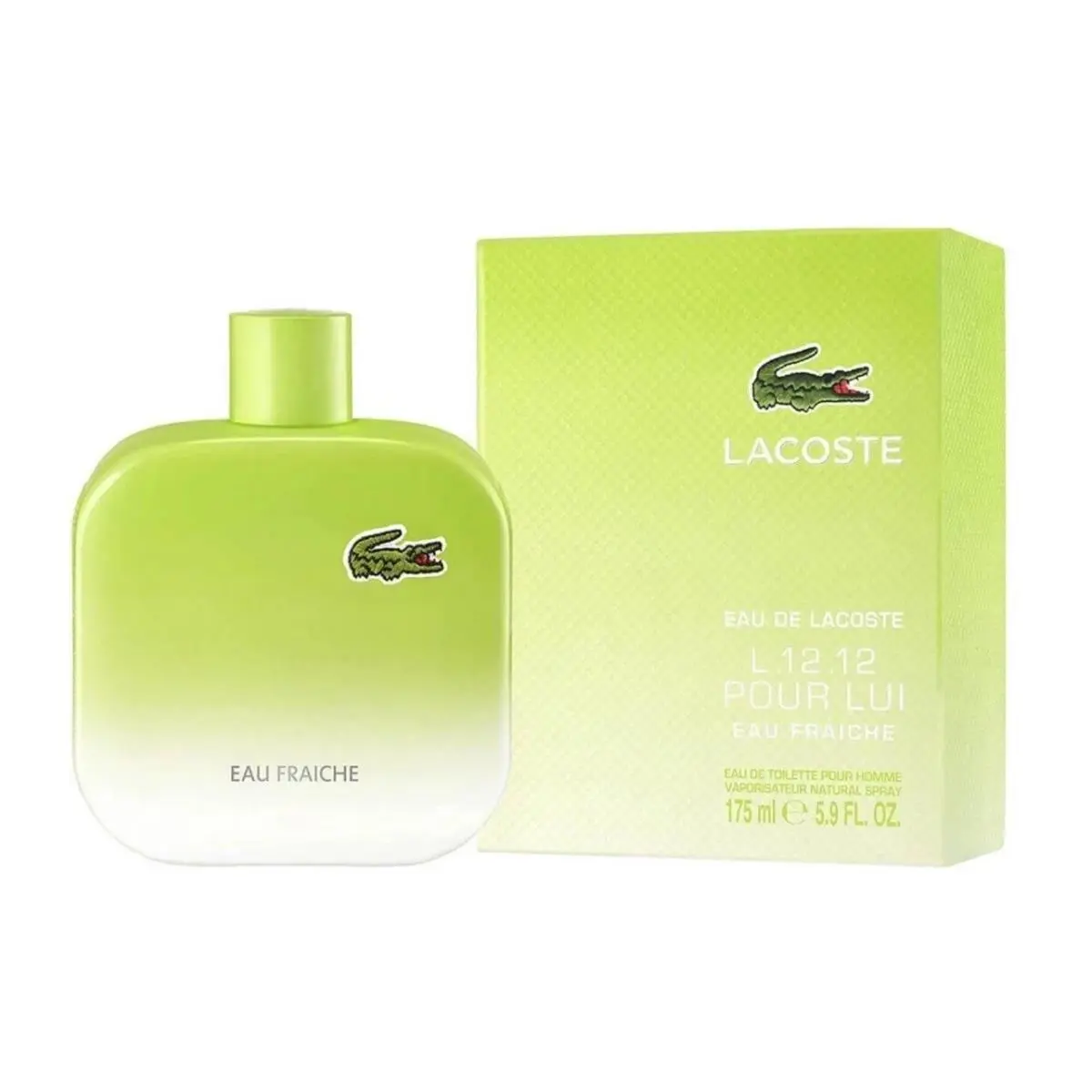 Lacoste L.12.12 Pour Lui Eau Fraiche 5.9 oz / 175 ml Edt Spray Box