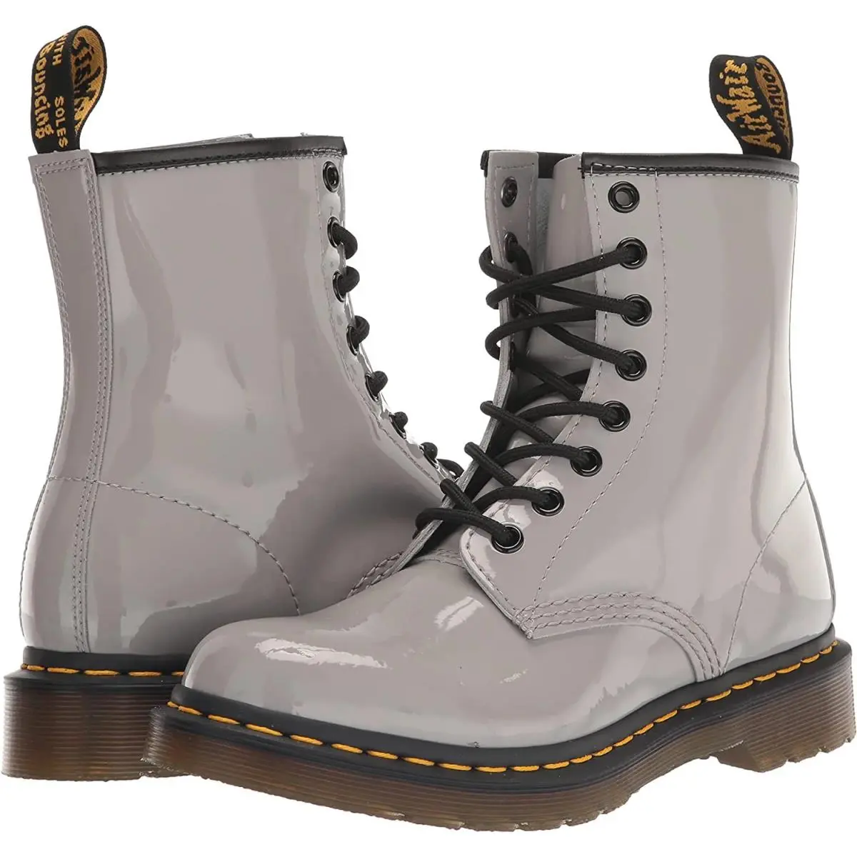 Dr. Martens shoes - R27635076 - R27635076 - Zinc Grey Patent Lamper 5
