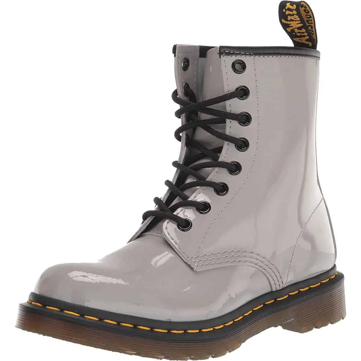 Dr. Martens shoes - R27635076 - R27635076 - Zinc Grey Patent Lamper 7