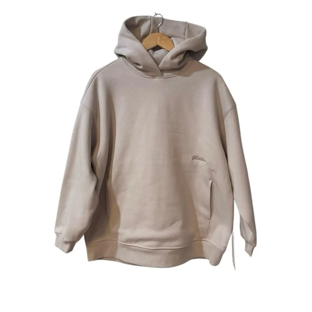 Lululemon Big Cozy Oversized Hoodie Size Small Dove Gray Fleece Pullover