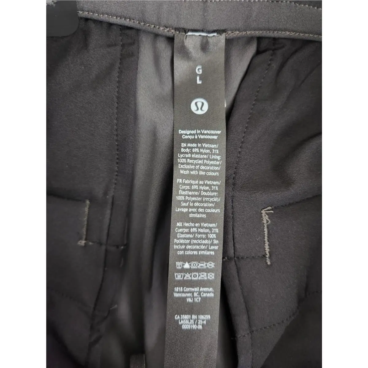 Lululemon clothing - Graphite Grey 5