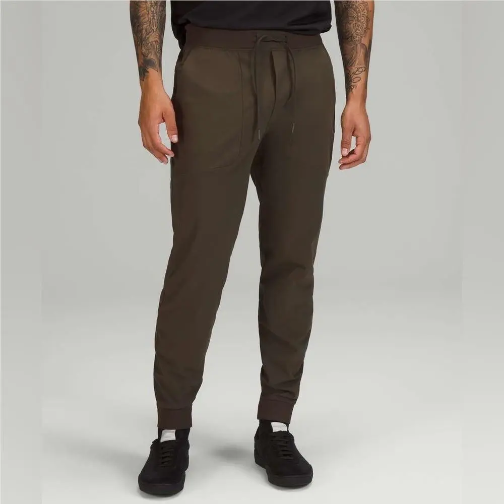 Lululemon Men`s Abc Jogger Warpstreme LM5AOLS Green Dark Olive Medium