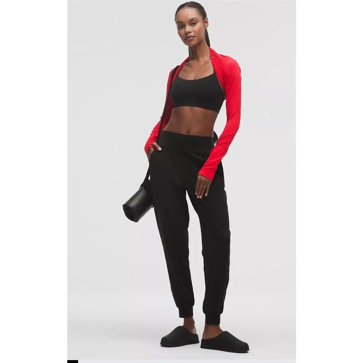 Lululemon Align Jogger 28 Black Size 6 Nulu High Rise Athleisure Yoga