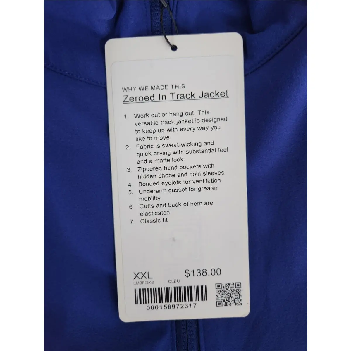 Lululemon clothing - Zeroed In - Zeroed - Blue 4