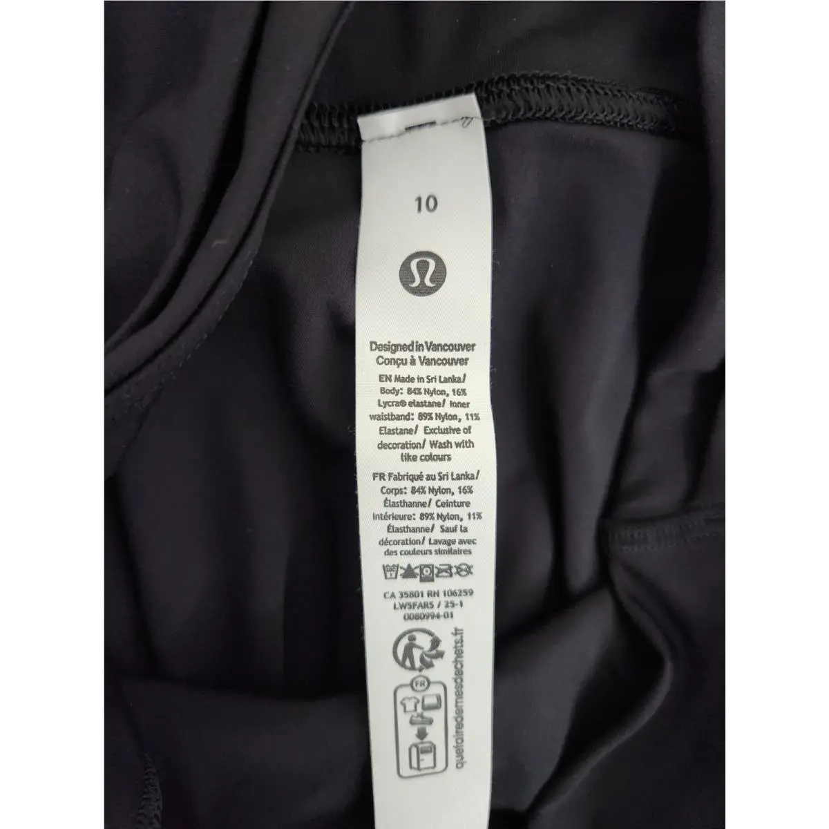 Lululemon clothing - Black 5