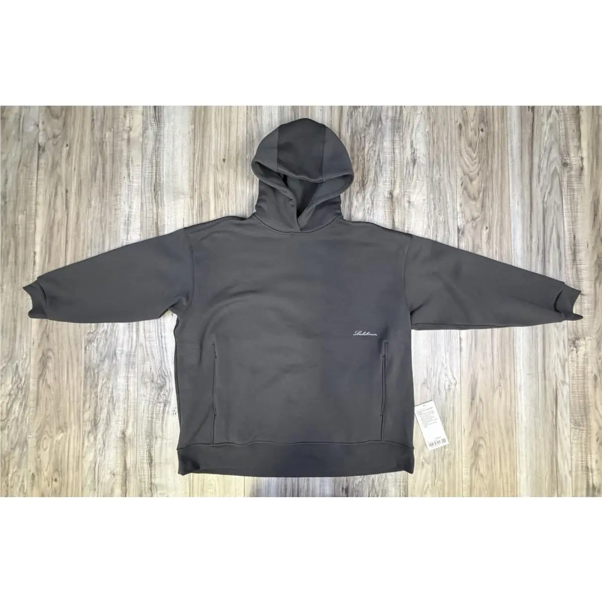 Lululemon Big Cozy Oversized Hoodie Graphite Grey LW3JSDS Womens Size Large