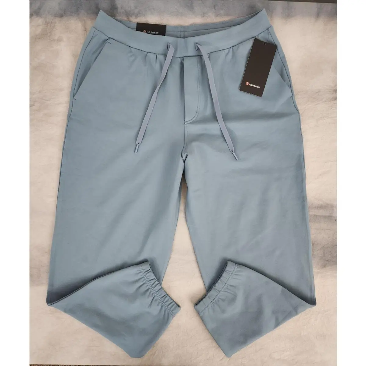 Lululemon Heavy Soft Jersey Relaxed Jogger Regular Steel Blue Men`s XL
