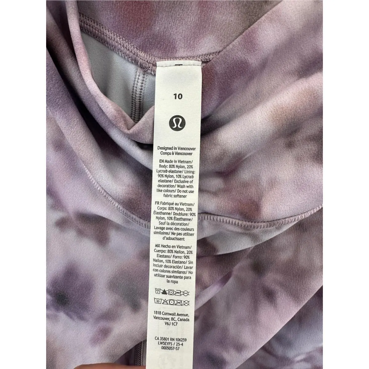 Lululemon clothing - Purple 8