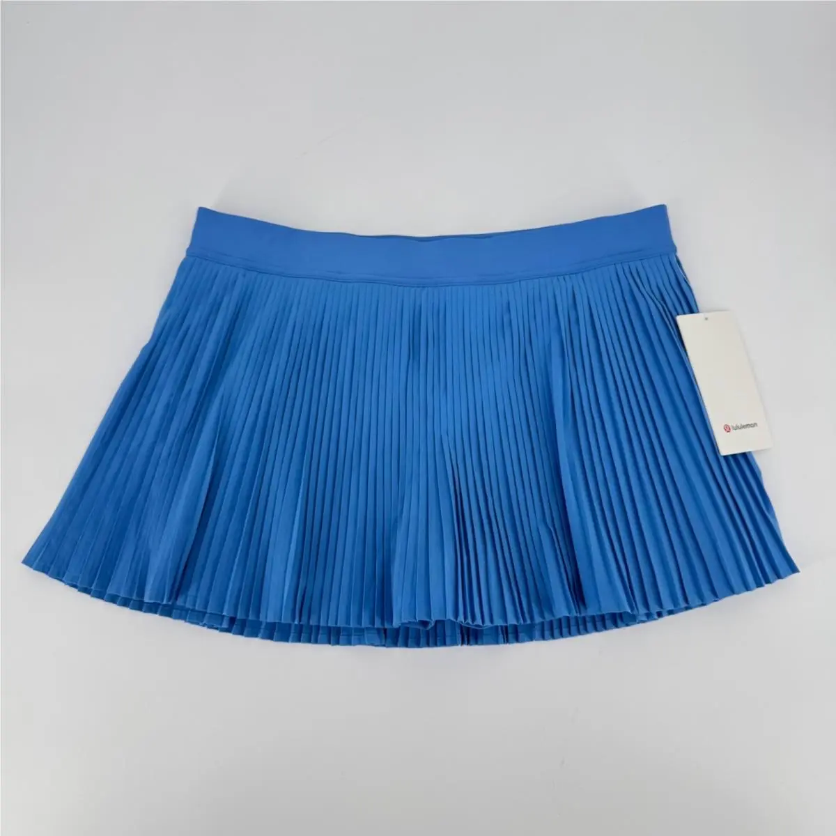 Lululemon Varsity HR Pleated Tennis Skirt 14 Pool Blue