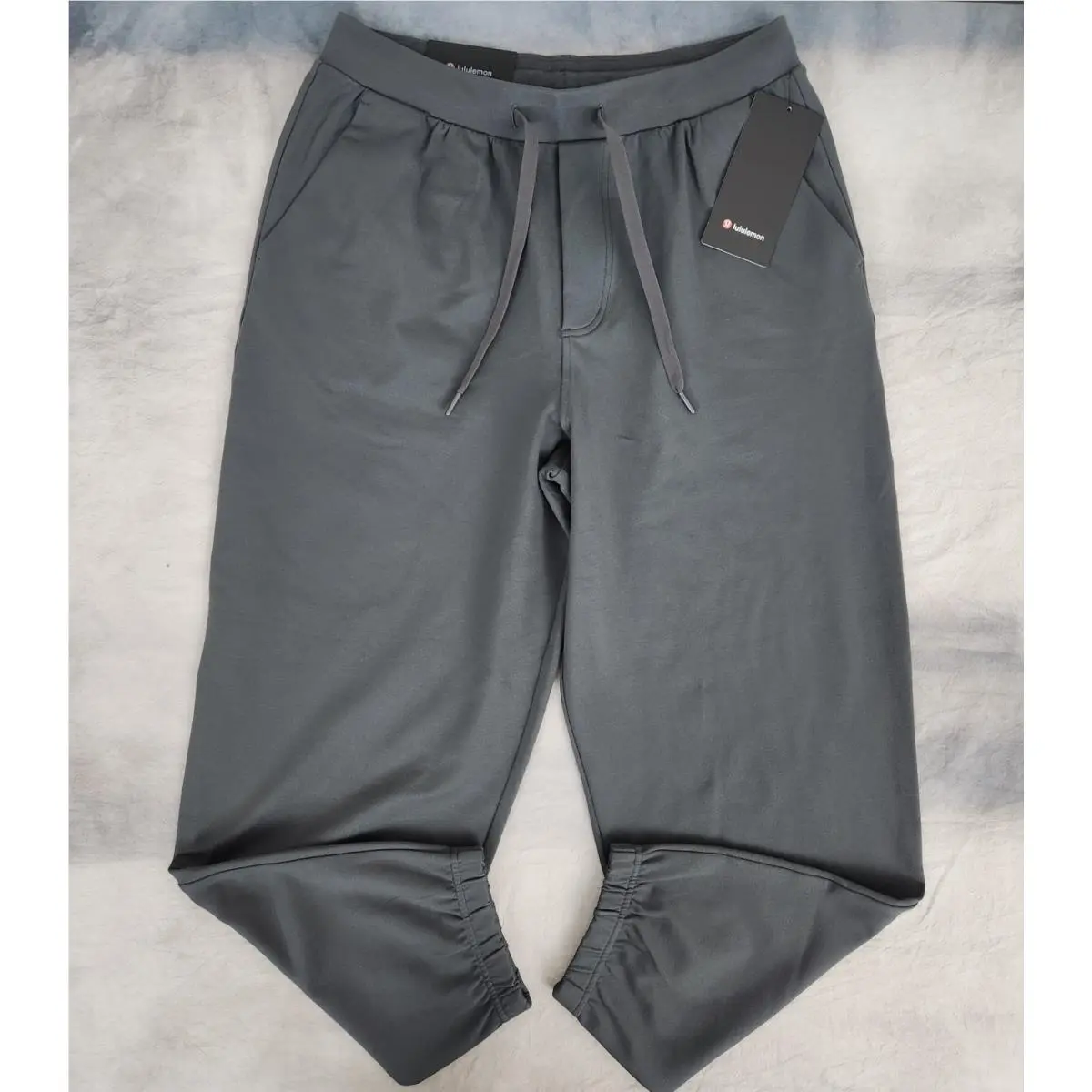 Lululemon Heavy Soft Jersey Relaxed Jogger Regular Coal Men`s Large