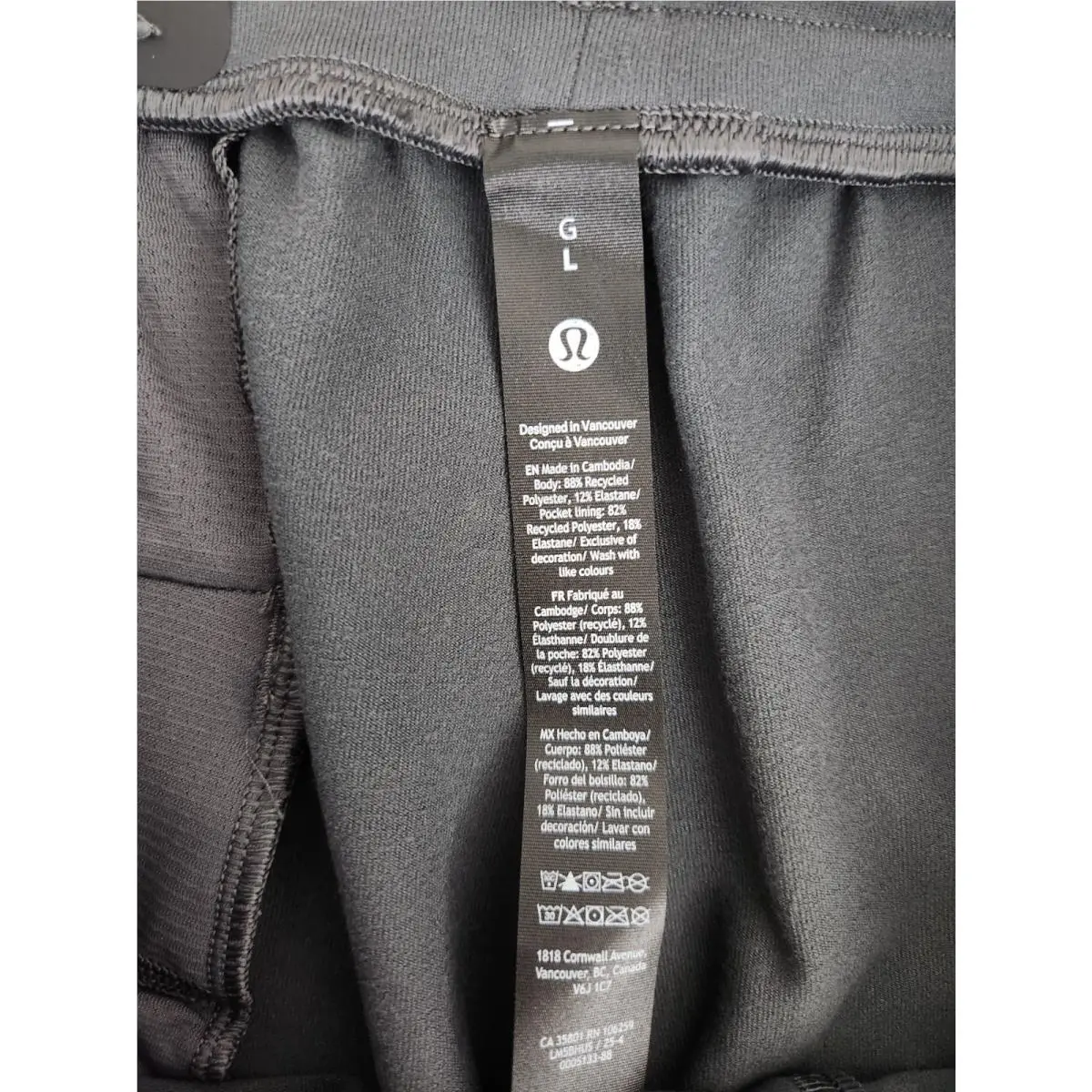 Lululemon clothing - Coal 4