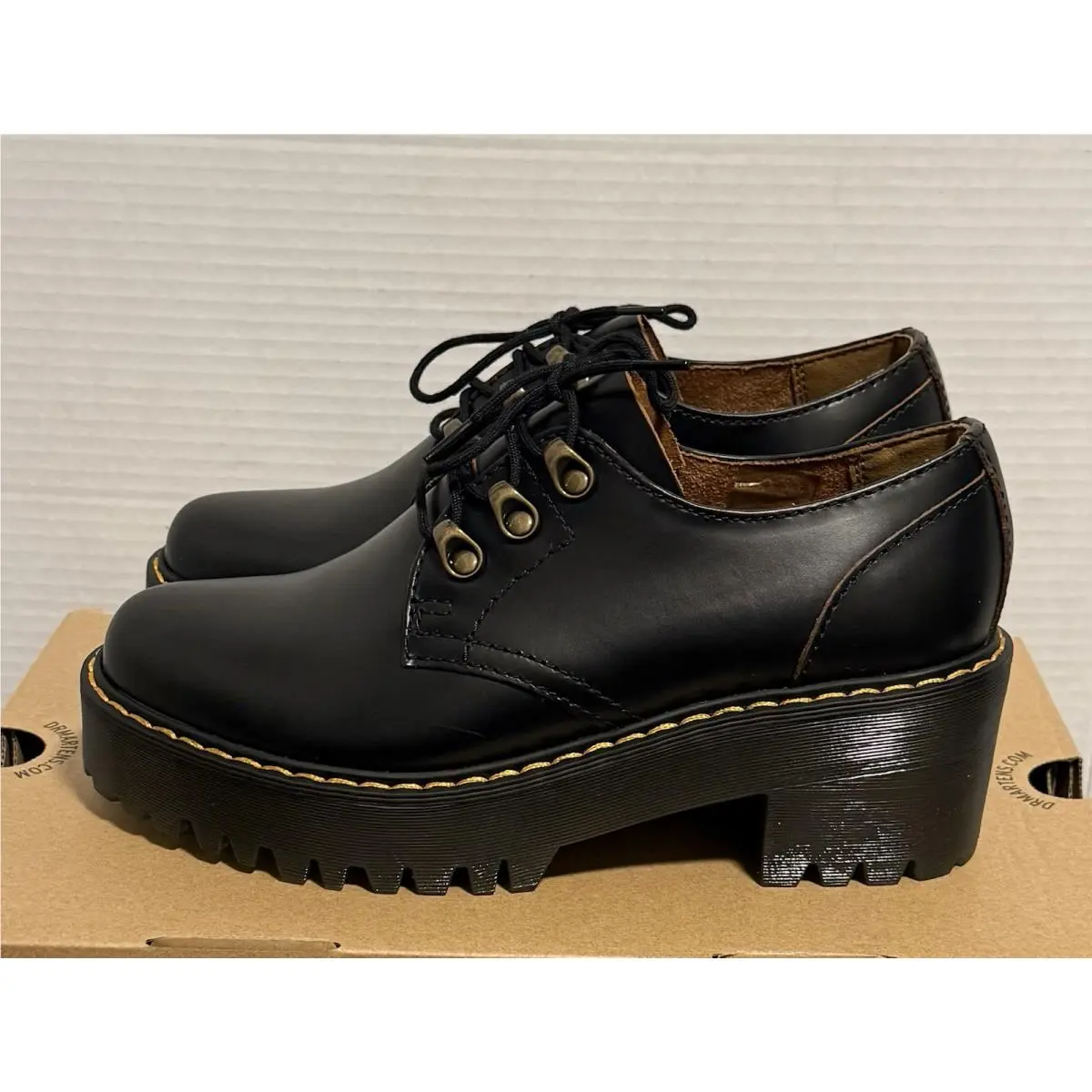 Dr. Martens shoes - Dr. Martens Leona Lo - Martens Leona - Black 0