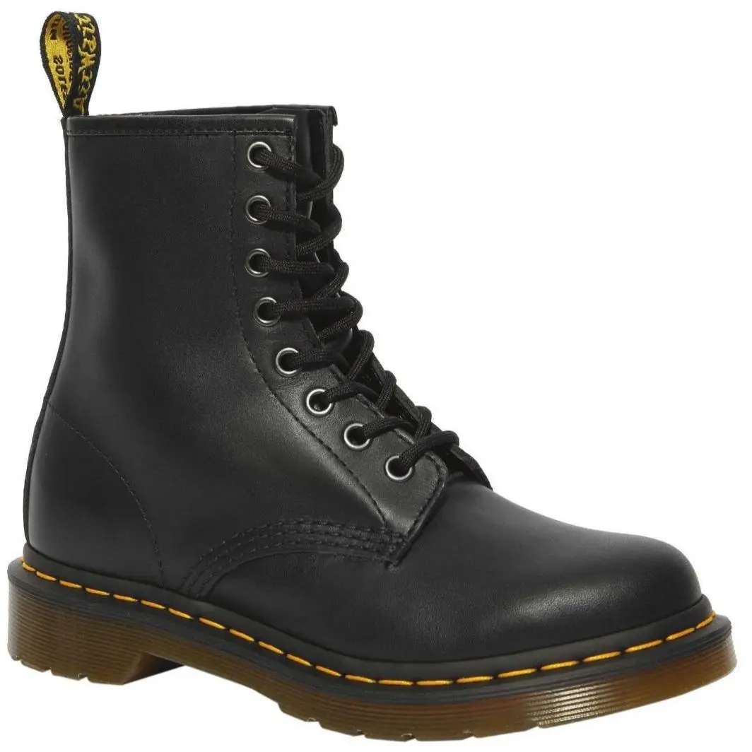 Dr. Martens 1460 Black Smooth Leather 8-Eye Boots 11822006 Unisex US Mens 12