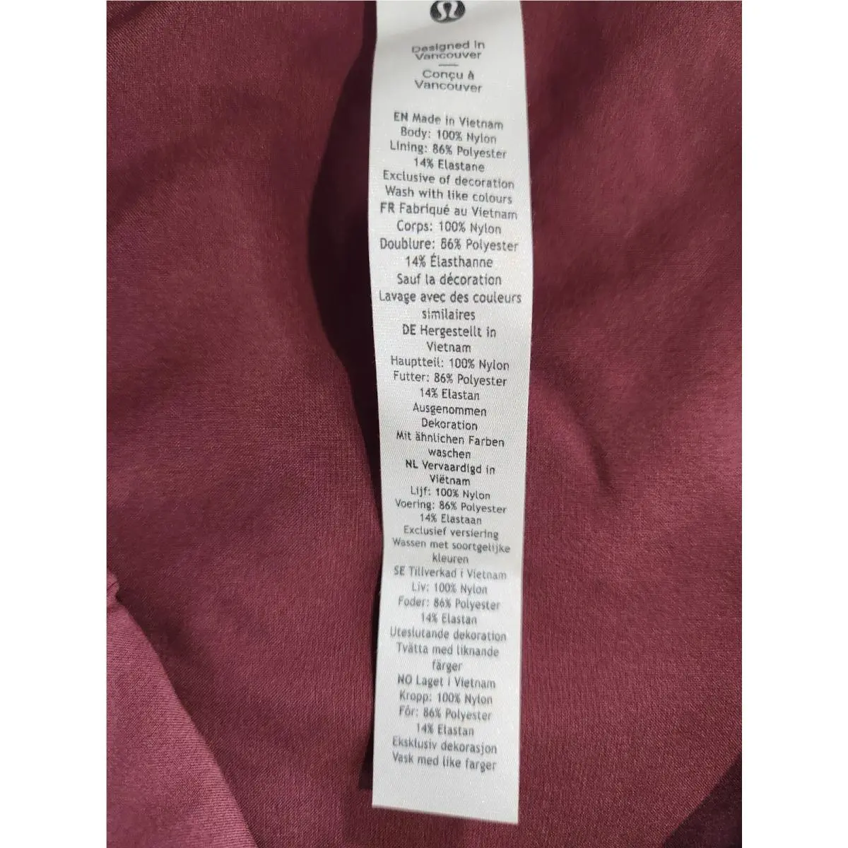 Lululemon clothing - Red Merlot 5
