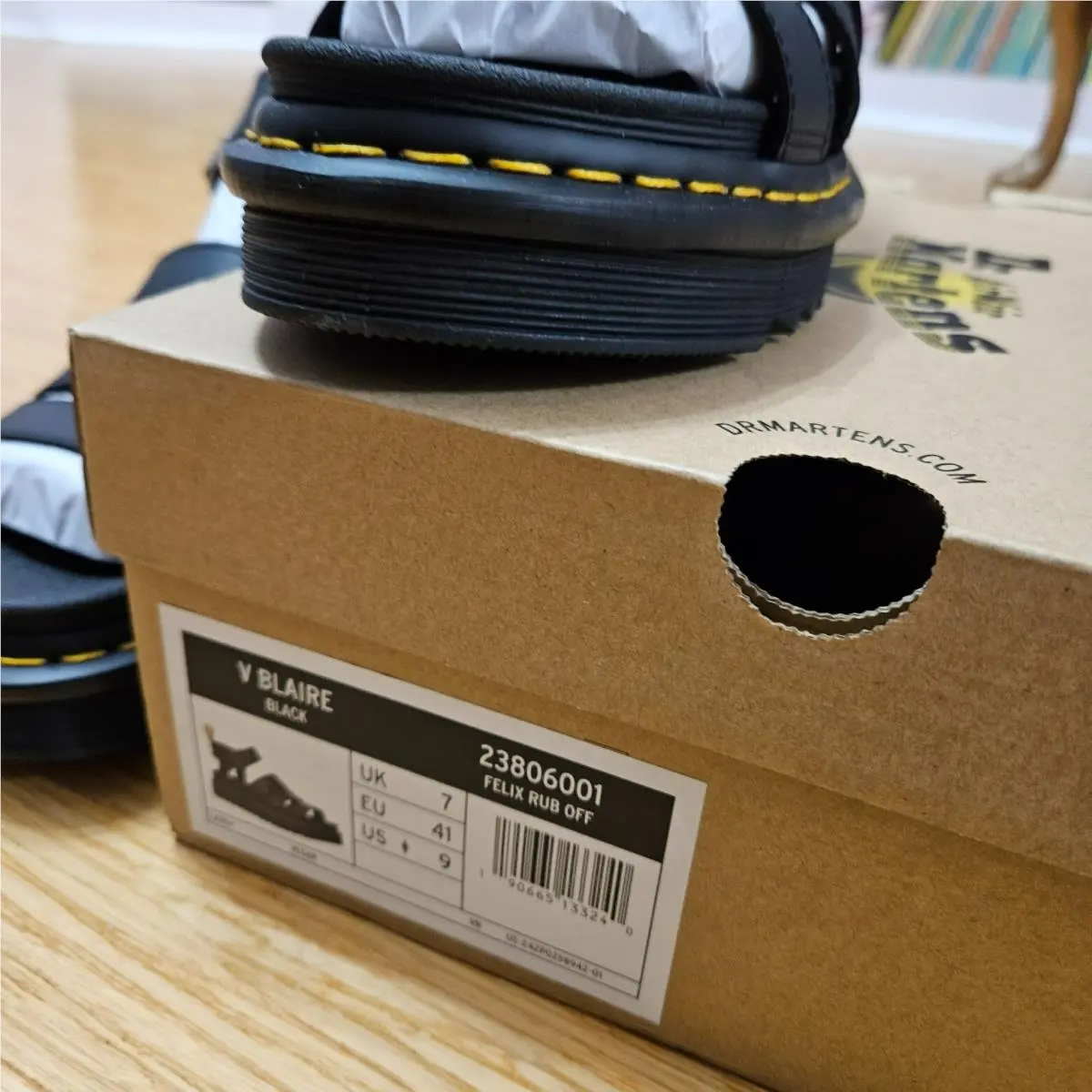 Dr. Martens shoes - BLAIRE Air Wair - BLAIRE Air Wair - Black (UPC: 190665133240) 4