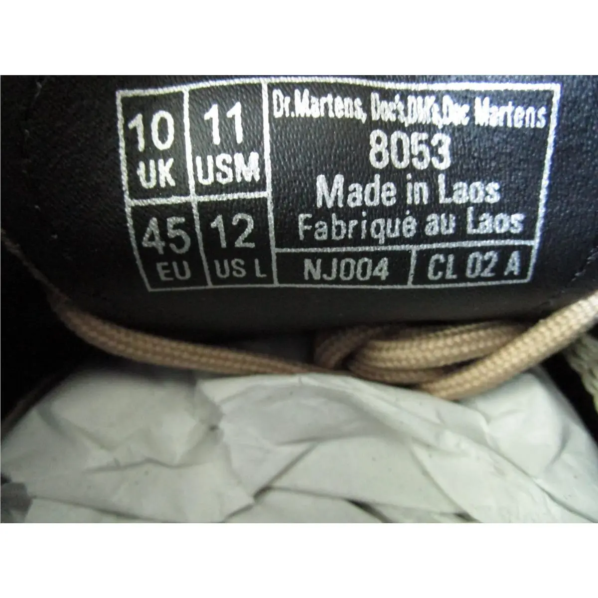 Dr. Martens shoes - DR. MARTENS 8053 WAXY BRONX SUEDE - SAVANNAH TAN (UPC: 190665741070) 12