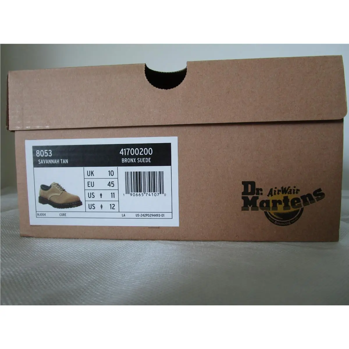 Dr. Martens shoes - DR. MARTENS 8053 WAXY BRONX SUEDE - SAVANNAH TAN (UPC: 190665741070) 21