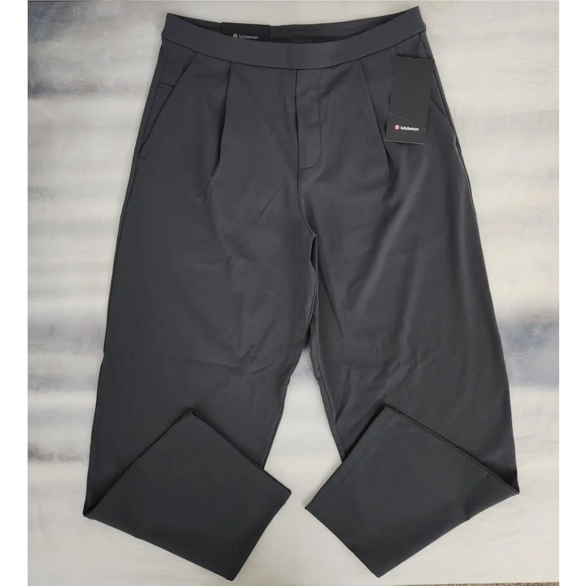 Lululemon Daydrift Pleated Trouser Regular Graphite Grey Men`s Size 2XL