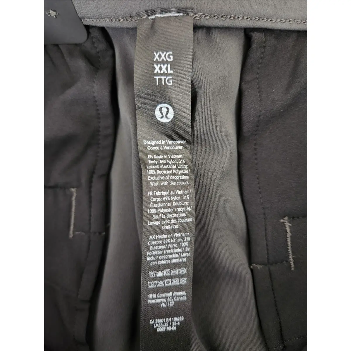 Lululemon clothing - Graphite Grey 5