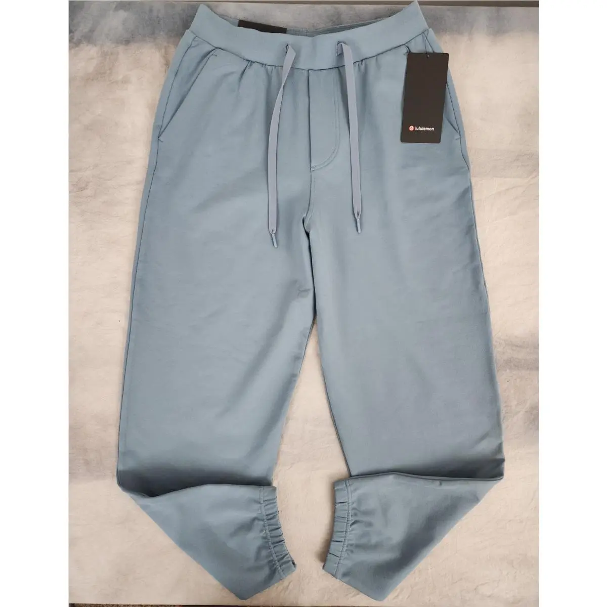 Lululemon Heavy Soft Jersey Relaxed Jogger Regular Steel Blue Men`s Small