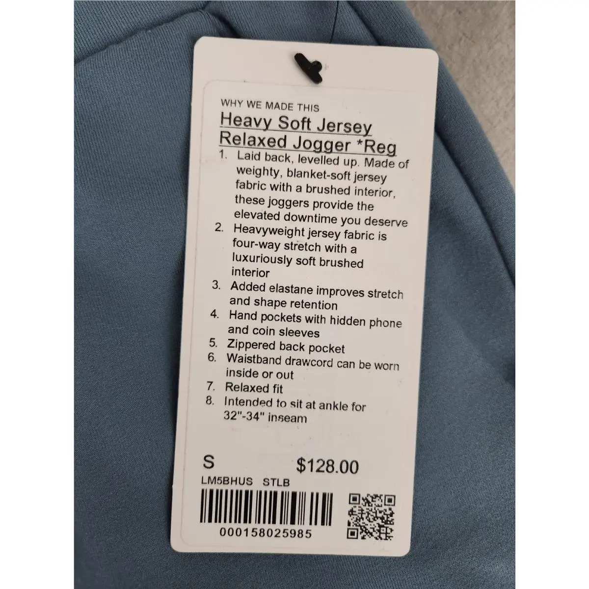 Lululemon clothing - Steel Blue 3