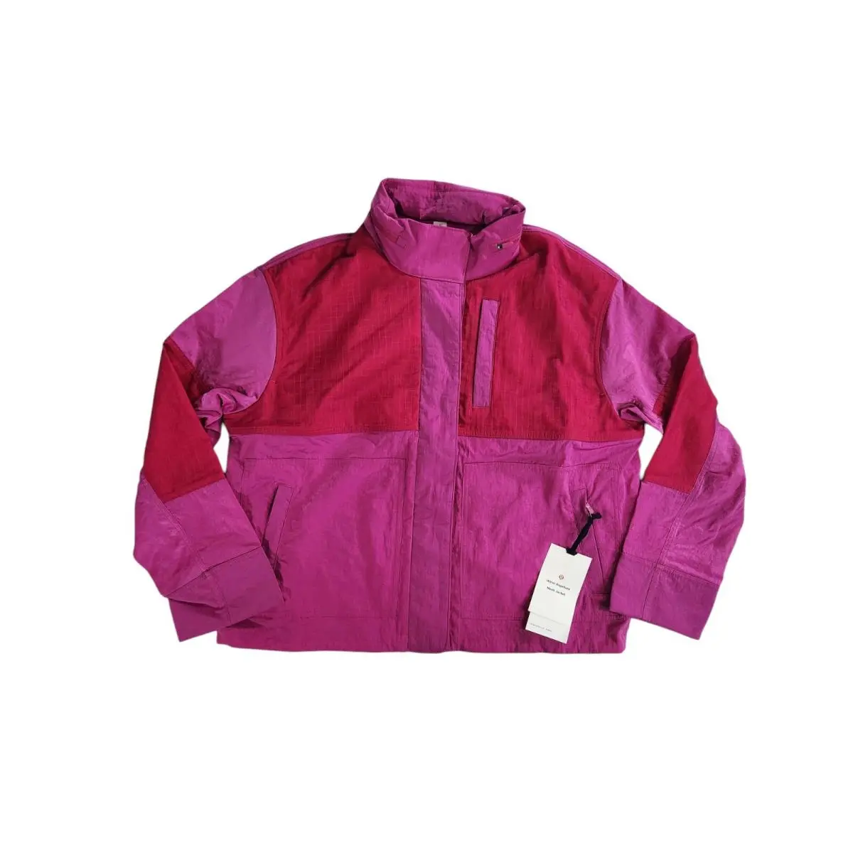 Lululemon Water Repellent Mesh Jacket Women`s Size 10 LW4BOOS Ripr/atrd