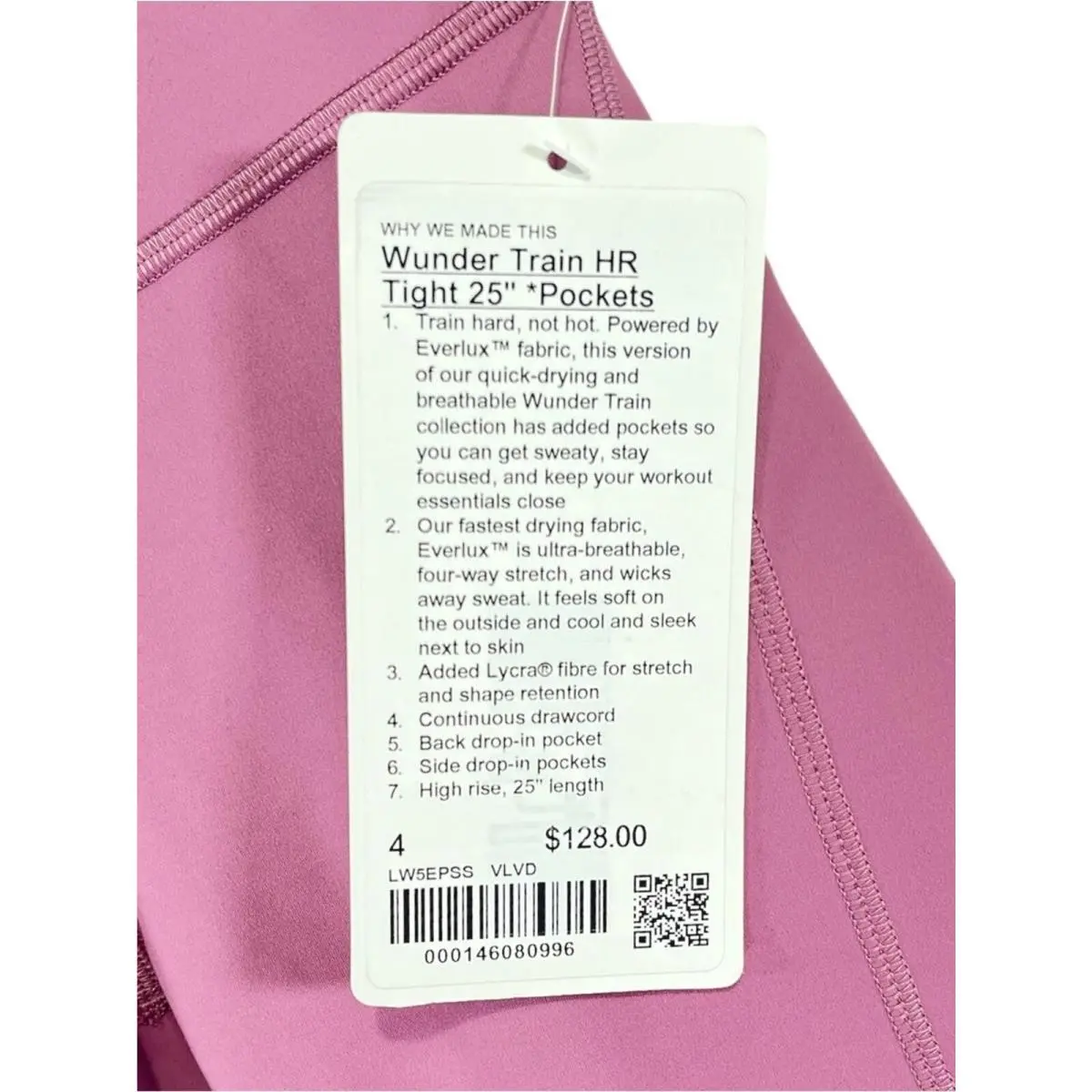 Lululemon clothing - NA - Pink 3