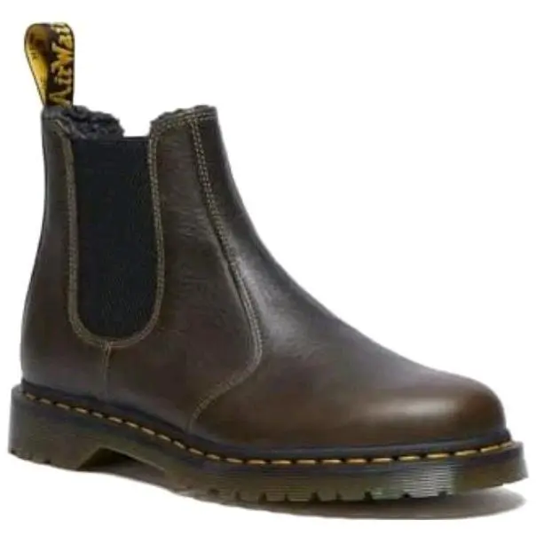 Dr. Martens Chelsea 2976 WL Boots Mens Size 9 Grizzly Ankle Dms Olive