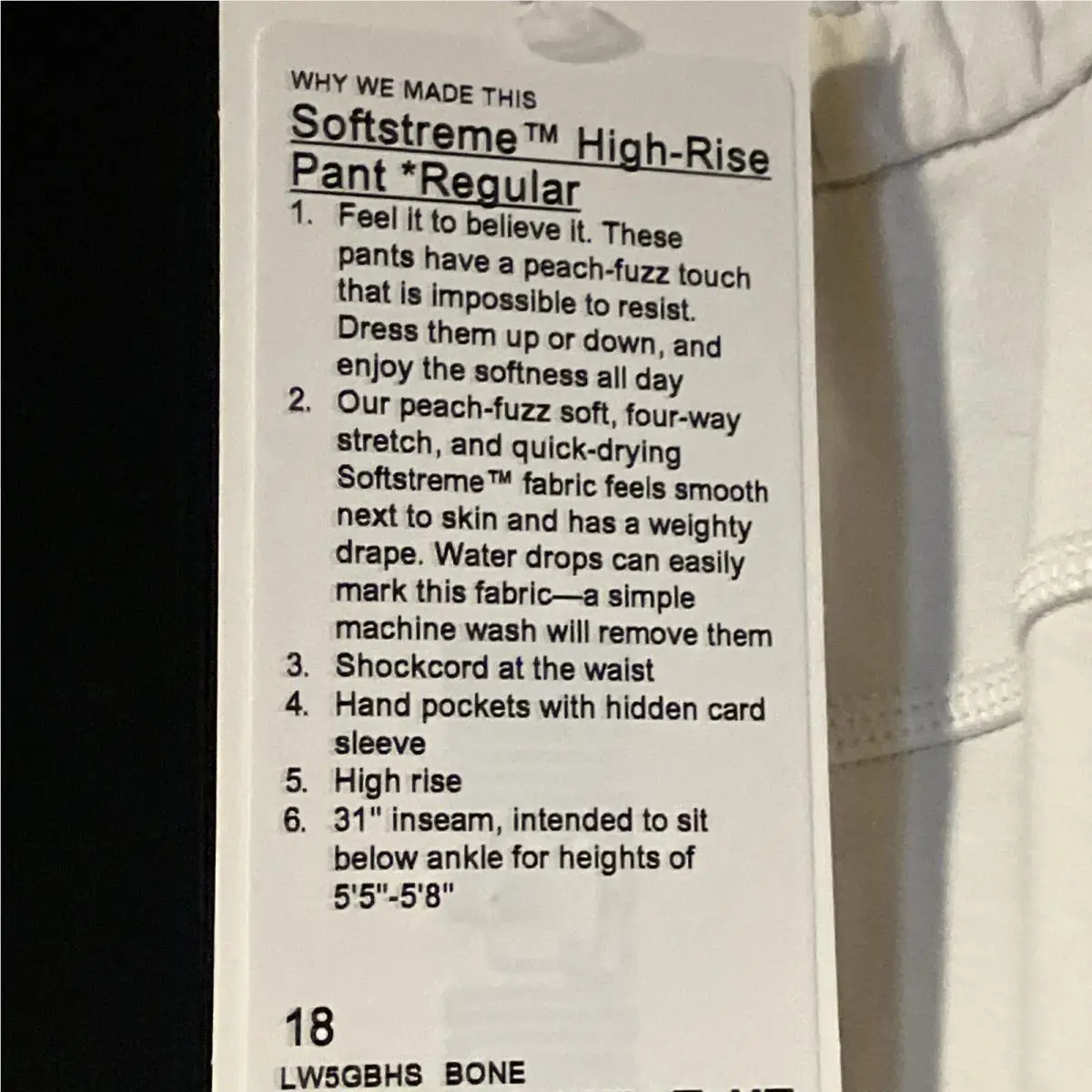 Lululemon clothing - White 7