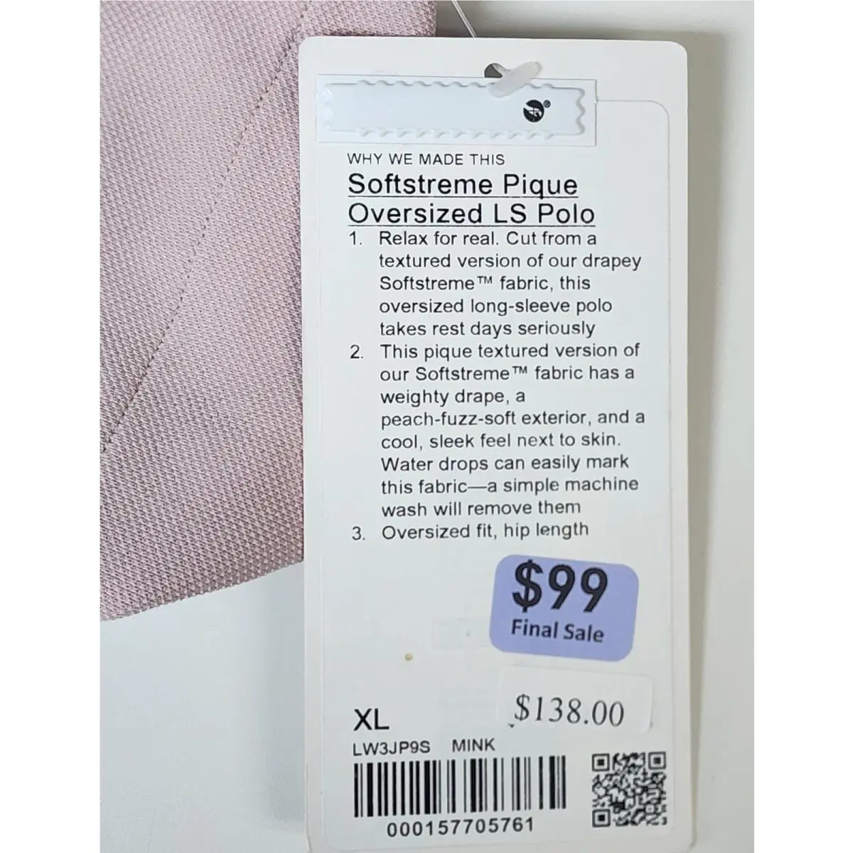 Lululemon clothing - Pink 5