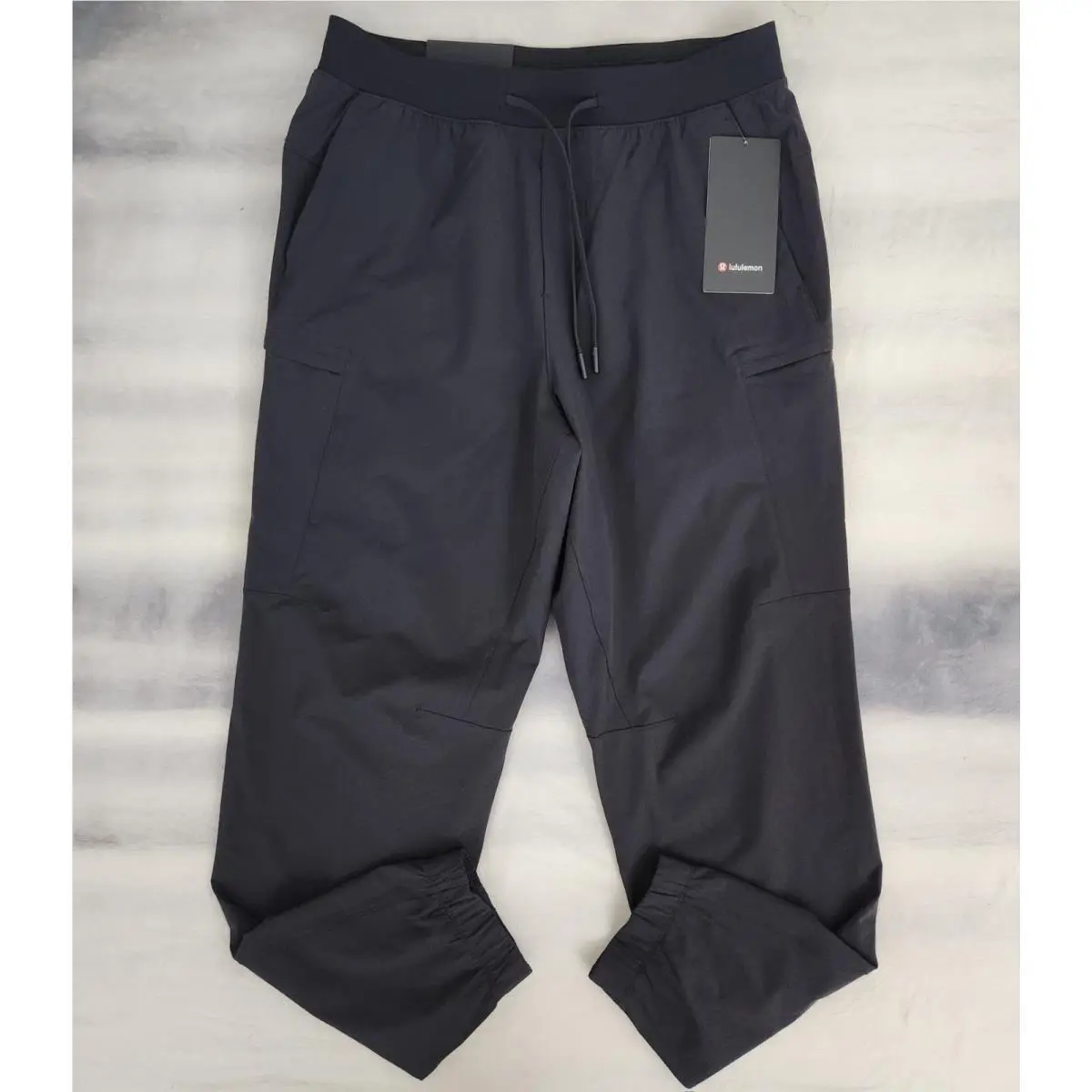 Lululemon Zeroed In Classic Fit Cargo Joggers Regular Black Men`s Size 2XL