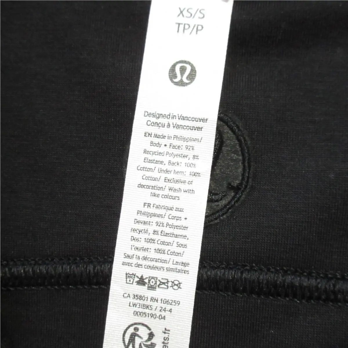 Lululemon clothing - Black 3