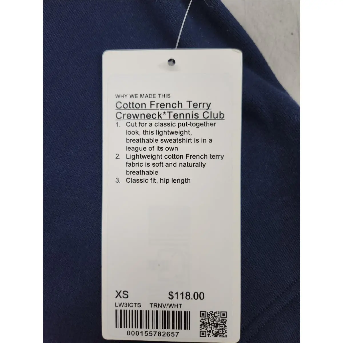 Lululemon clothing - True Navy, White 4