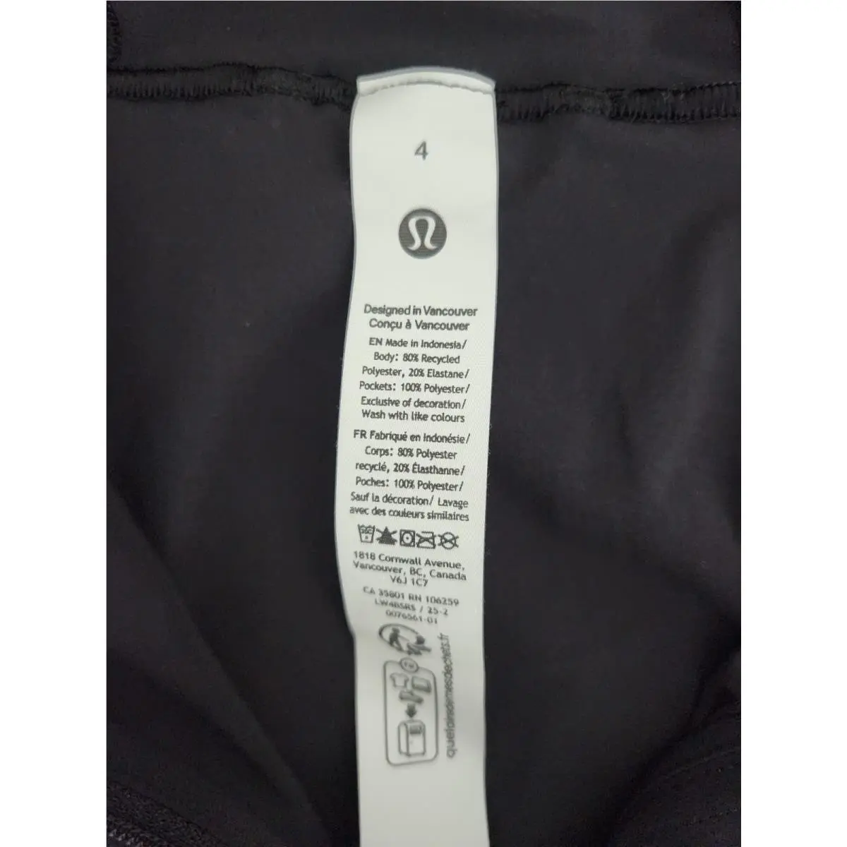Lululemon clothing - Black 3