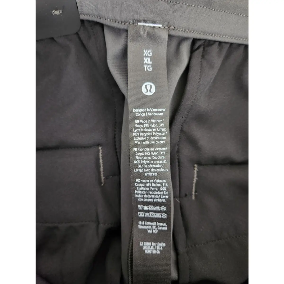 Lululemon clothing - Graphite Grey 5